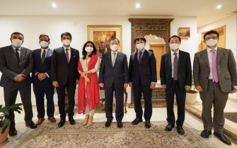 KAIST President Visits Pakistani Embassy 이미지