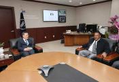 Courtesy visit of Ethiopian Ambassador 이미지